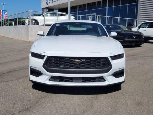 Oxford White 2025 Ford Mustang EcoBoost Premium