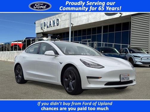 White 2020 Tesla Model 3 Standard Range Plus