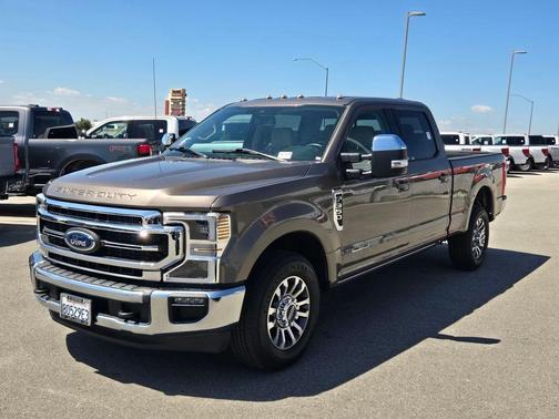 Stone Gray Metallic 2021 Ford F-350 Lariat Super Duty