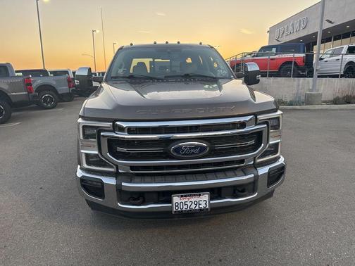 Stone Gray Metallic 2021 Ford F-350 Lariat Super Duty