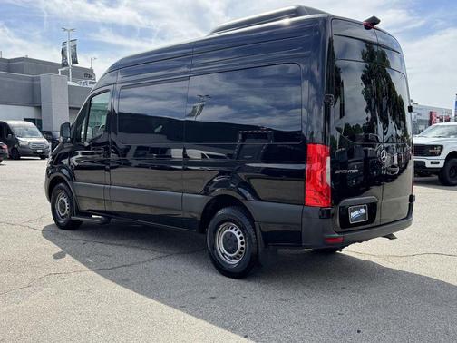 Jet Black 2024 Mercedes-Benz Sprinter 2500 144 WB Standard Roof Passenger