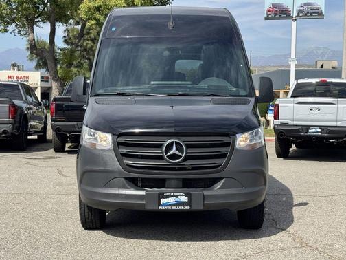 Jet Black 2024 Mercedes-Benz Sprinter 2500 144 WB Standard Roof Passenger