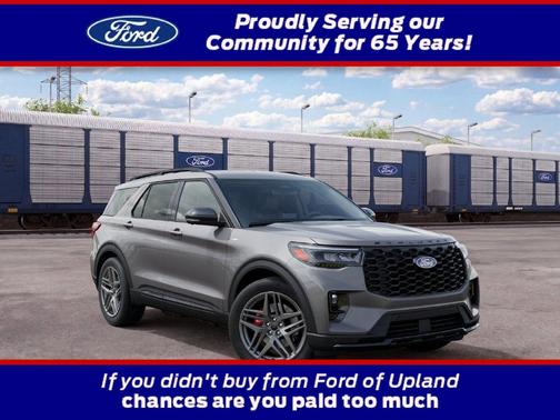 Carbonized Gray Metallic 2027 Ford Explorer ST-Line