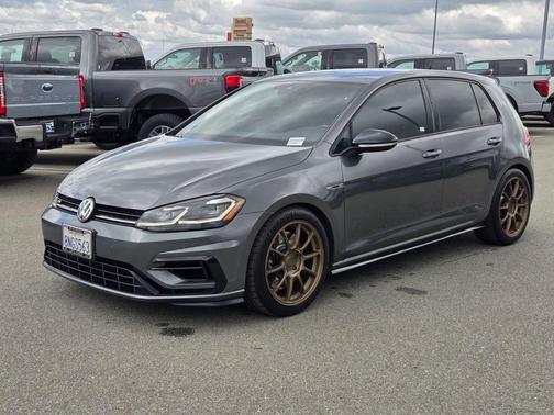 Indium Gray Metallic 2019 Volkswagen Golf R 2.0T w/DCC & Navigation