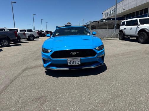Grabber Blue 2023 Ford Mustang EcoBoost Premium
