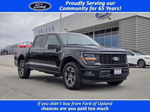 Black Metallic 2024 Ford F-150 STX