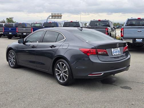 Fathom Blue Pearl 2015 Acura TLX V6 Tech