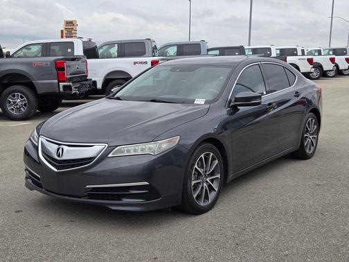 Fathom Blue Pearl 2015 Acura TLX V6 Tech