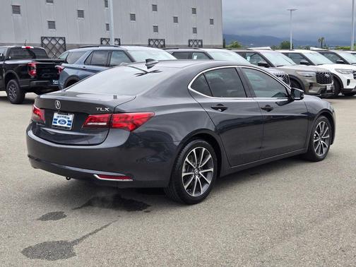 Fathom Blue Pearl 2015 Acura TLX V6 Tech