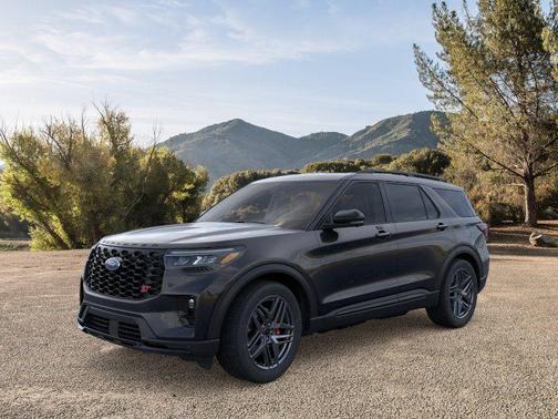 Agate Black Metallic 2026 Ford Explorer ST