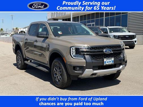 Gray 2025 Ford Ranger XLT