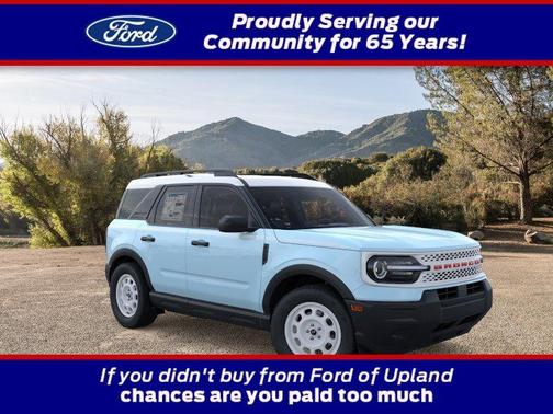 Robins Egg Blue 2026 Ford Bronco Sport Heritage
