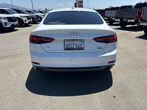 Glacier White Metallic 2018 Audi A5 2.0T Premium Plus