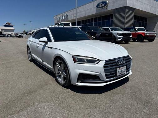 Glacier White Metallic 2018 Audi A5 2.0T Premium Plus