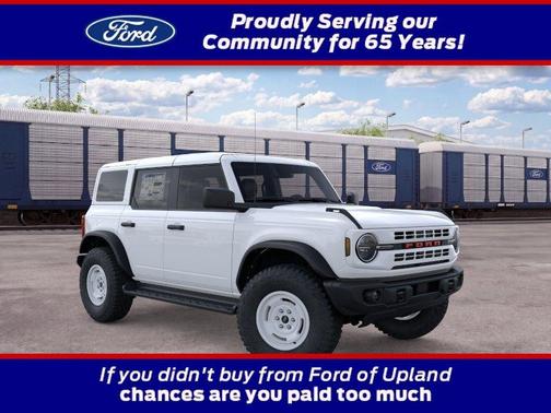 Oxford White 2026 Ford Bronco Heritage Edition