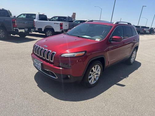 Deep Cherry Red Crystal Pearlcoat 2016 Jeep Cherokee Limited