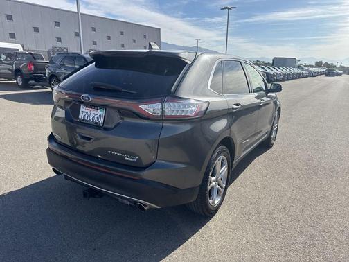 Magnetic Metallic 2015 Ford Edge Titanium