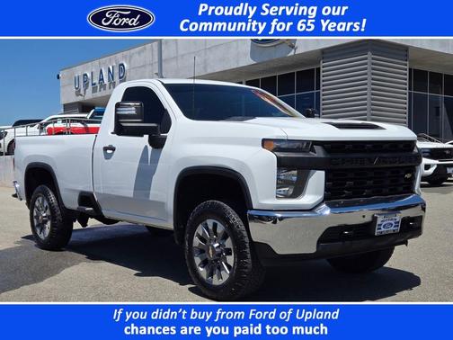 Summit White 2020 Chevrolet Silverado 2500 WT