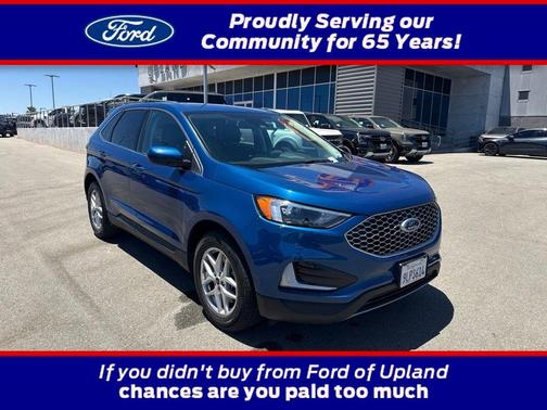 Blue Metallic 2024 Ford Edge SEL
