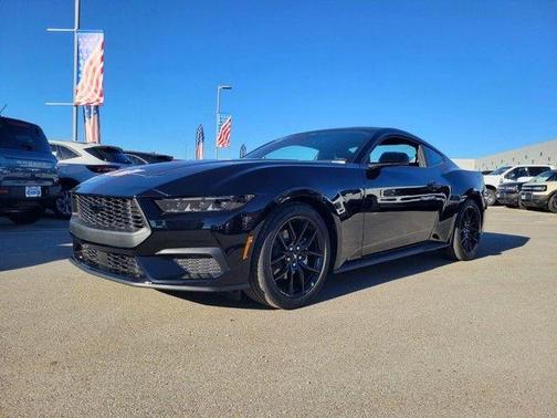 Shadow Black 2026 Ford Mustang EcoBoost