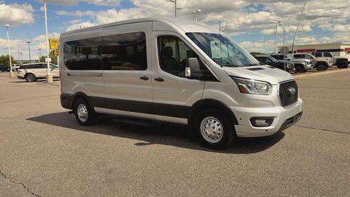 Ingot Silver Metallic 2025 Ford Transit-350 XLT