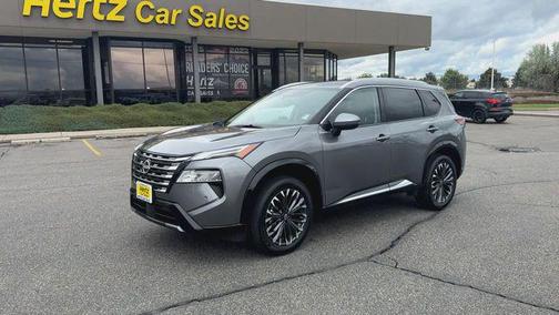 Gun Metallic 2026 Nissan Rogue Platinum