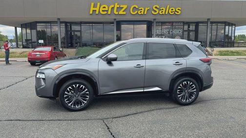 Gun Metallic 2026 Nissan Rogue Platinum