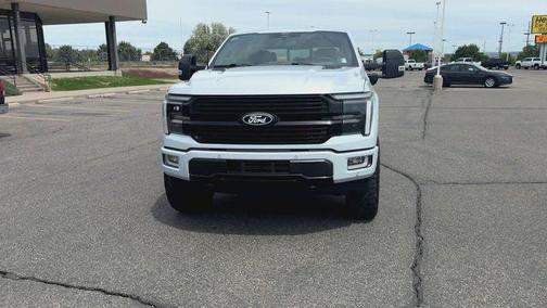 Space White Metallic 2025 Ford F-150 Platinum