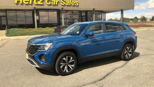 mountain lake blue metallic 2026 Volkswagen Atlas Cross Sport 2.0T SE