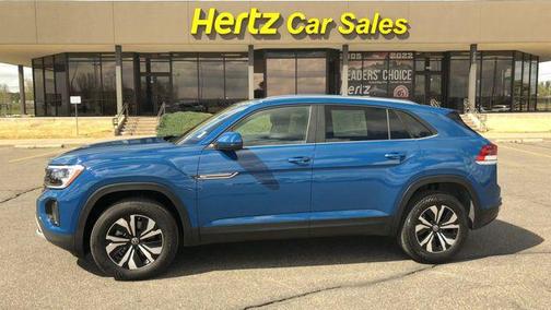 mountain lake blue metallic 2026 Volkswagen Atlas Cross Sport 2.0T SE