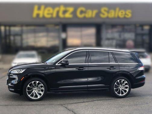 Infinite Black Metallic Clearcoat 2023 Lincoln Aviator Grand Touring AWD