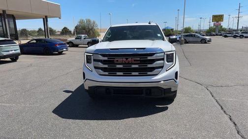 Summit White 2023 GMC Sierra 1500 SLE
