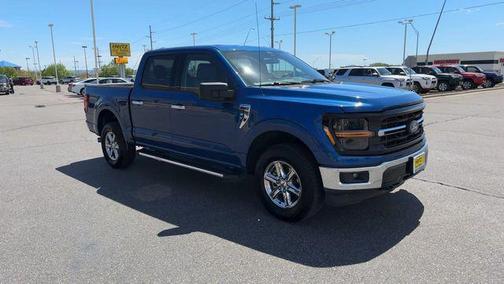Atlas Blue Metallic 2025 Ford F-150 XLT