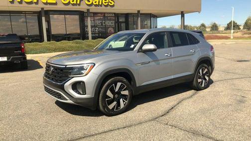 Silver Mist Metallic 2025 Volkswagen Atlas Cross Sport 2.0T SE w/Technology 4MOTION
