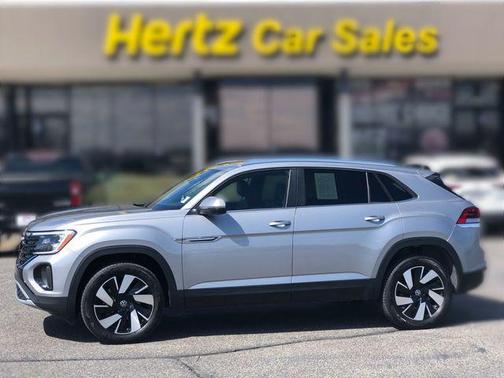Silver Mist Metallic 2025 Volkswagen Atlas Cross Sport 2.0T SE w/Technology 4MOTION
