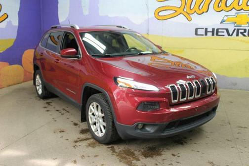 Deep Cherry Red 2015 Jeep Cherokee Latitude