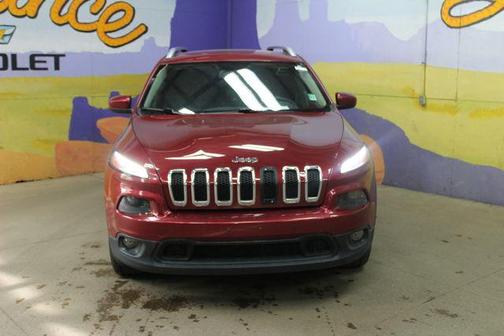 Deep Cherry Red 2015 Jeep Cherokee Latitude