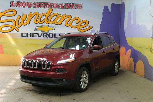 Deep Cherry Red 2015 Jeep Cherokee Latitude