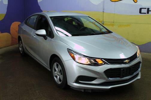 Silver 2017 Chevrolet Cruze LS
