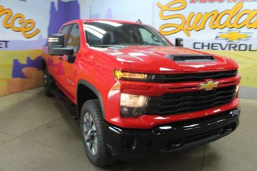 Red 2026 Chevrolet Silverado 2500 Custom