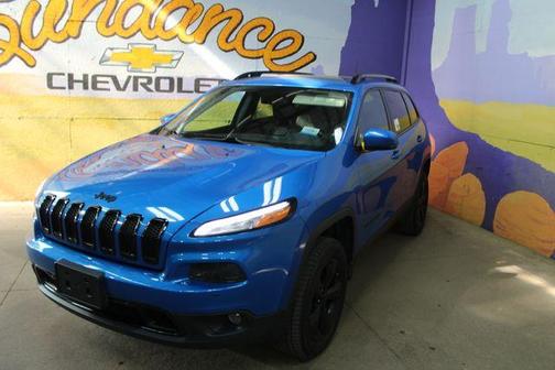 Hydro Blue Pearlcoat 2018 Jeep Cherokee Limited