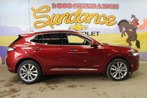 Cinnabar Metallic 2023 Buick Envision Avenir