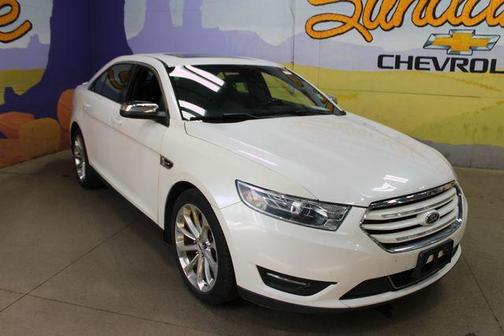 White 2018 Ford Taurus Limited