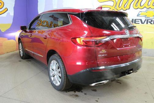 Red 2018 Buick Enclave Essence