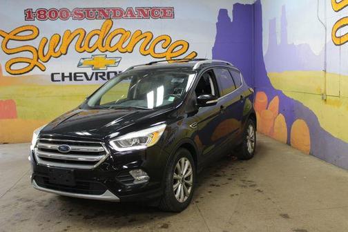 Black 2017 Ford Escape Titanium