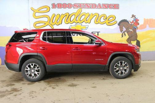 Volcanic Red 2023 GMC Acadia SLE