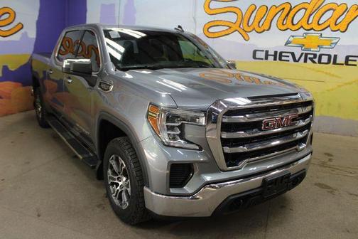 Satin Steel Metallic 2020 GMC Sierra 1500 SLE