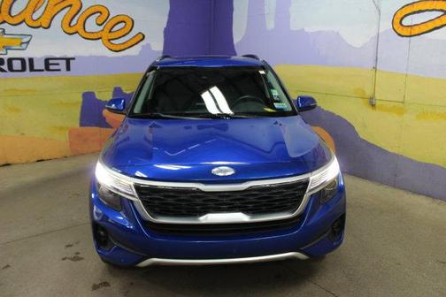 Neptune Blue 2021 Kia Seltos EX