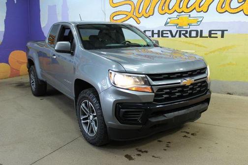 Gray 2021 Chevrolet Colorado WT