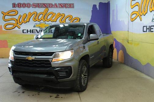 Gray 2021 Chevrolet Colorado WT